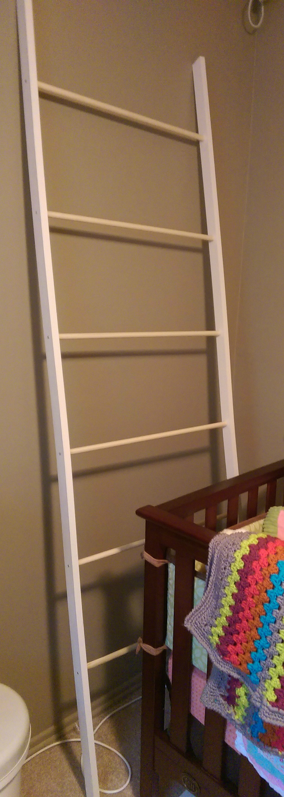 Pinspired Baby Blanket Ladder The Mom Behind The Computer