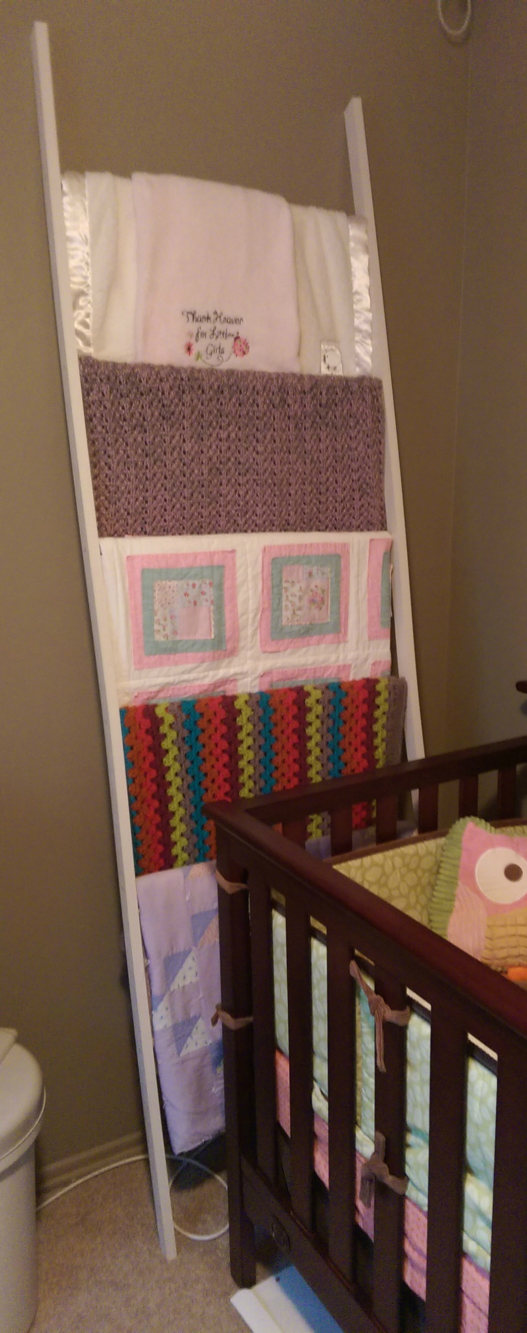 Pinspired Baby Blanket Ladder The Mom Behind The Computer